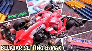 Belajar Setting Tamiya B-MAX [Mini 4wd / ミニ四駆]