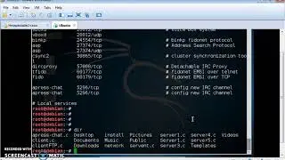 IRC chat server configuration.