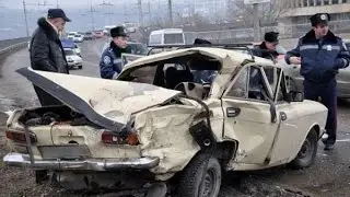 ДТП на дорогах 2015.  Видео про аварии.