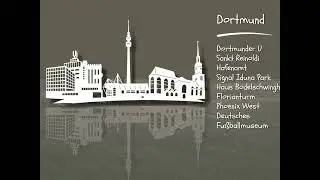Leinwanddruck Dortmund I
