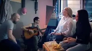 BellaCiao - Самба белого мотылька (В. Меладзе, Акустика, кахон cover)
