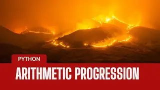 Arithmetic Progression and Quadratic in Python 
