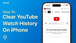 How To Clear YouTube Watch History On iPhone | Easy Guide