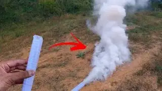 How to Make Smoke Bomb and Matchstick || easy experiment