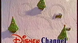 RARE Disney Channel France (1997-1999) Ski trails ident (Splat era)