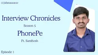 PhonePe Interview Experience | Interview Chronicles | CSE | 2026 | 