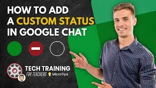 How to Add a Custom Status in Google Chat - MicroTips 💡