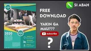 Tutorial Coreldraw Indonesia l Desain Brosur l Free Download