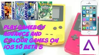 Play Game Boy Games on iOS 10!! w/GBA4iOS