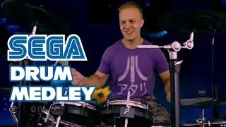INSANE Sega MegaDrive / Genesis Metal Drum Cover Medley