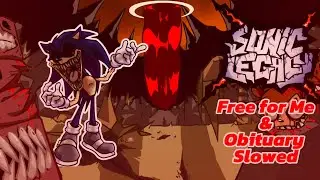 Free 4 me/Obituary Slowed And Instrumental l FNF Sonic Legacy/ Rodentrap.