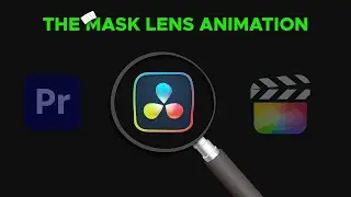 Mask Lens Effect/Animation in Davinci Resolve | Full Tutorial |