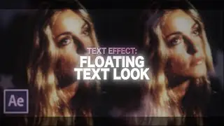 floating text | after effects