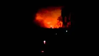 Донецк. Что-то горит в стороне Лидиевки, Бирюзовой  03.10.2014
