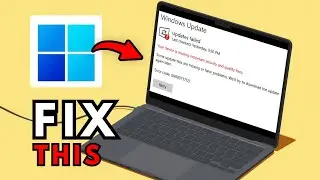 How To Fix Windows 11 Update Error 