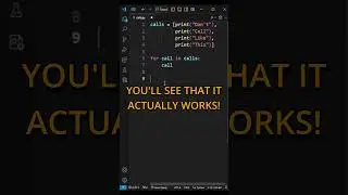 Don't Call Like This !  #python