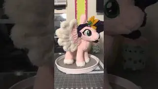 Fluffy #mylittlepony Pipp #plush i love how she came out! Credit: HibiscusStitch & Lilsydesigns