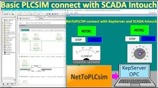 Wonderware SCADA Intouch connect with PLCSIM