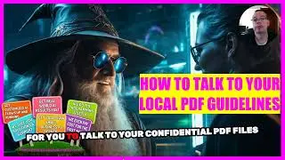 How to to talk to your local PDF guidelines, books and reports (in 3 min)