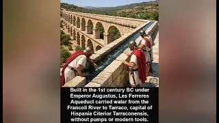 Aqueduct, Ferreres Aqueduct,  Pont del Diable, Hispania Citerior Tarraconensis in modern-day Spain