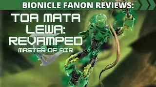 Toa Lewa REVAMPED: Bionicle Fanon MOC Review!