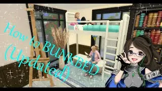 How to Bunkbed Updated ~ Sims 4 Tutorial and Build Help