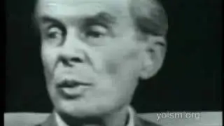 Aldous Huxley Interview Part 1