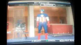 WWE SVR2011 on PS2 How to create Captain America & moveset
