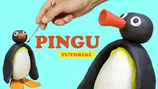 Pingu - Clay Tutorial - How to Make Noot Noot 🐧