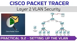 Practical 9.2 - Setting up the VLAN 