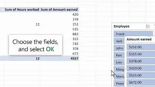 Filter data in a PivotTable