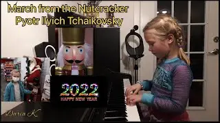 March from the Nutcracker - Tchaikovsky how to play easy Piano 7 years old