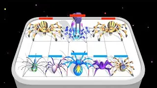 SPIDER RUN - Merge Insect Run, Merge Monster: Battle Fusion