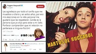 MENSAJE DE RUGGERO Y CANDE A LAS FANS RUGGAROL