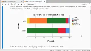 Python - Multiple Compound (stacked) bar-charts