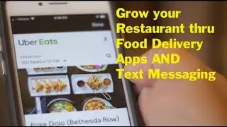 How restaurants can use food delivery apps with text messaging marketing to triple their sales