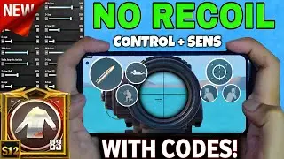 UPDATE 2.9 🔥 Best Zero Recoil Sensitivity settings + Control settings CODE for Pubg Mobile/BGMI