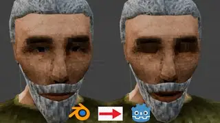 Blender to Godot - Blinking and Mouth (Vertex) Animations Using Shape Keys