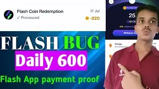 Flash App payment proof || Flash app se paise kaise kamaye || New Earning App