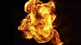 14 Different shots of Black Screen Fire | No Copyright Video | Free to use