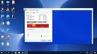 How to change the color of text and background in command prompt (cmd)......