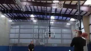 End of workout balance shooting work