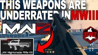 Using the most underrated weapons in MWIII Zombie Jak nightshade rifle kit and orange guns
