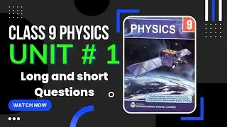class 9 physics chapter 1 | 9th class physics  chapter 1 question answer | ijaz foundation Academy