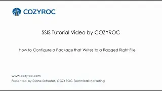 How to Write Data to a Ragged Right Flat File  - 