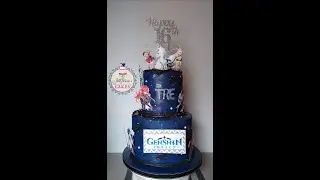 Genshin Impact Anime birthday cake!