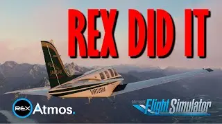 Realistic colors in VR with REX Atmos - BEST weather enhancement addon MSFS2020