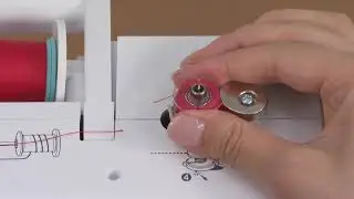 [BrotherSupportSewing] Winding and Installing the bobbin / 下糸を巻いてミシンにセットする