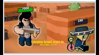 playing brawl stars but in ROBLOX??????