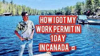 How I Got My Work Permit In 1 Day In CANADA 🇨🇦 ? I Getting PGWP In 1 Day In CANADA 🇨🇦 I